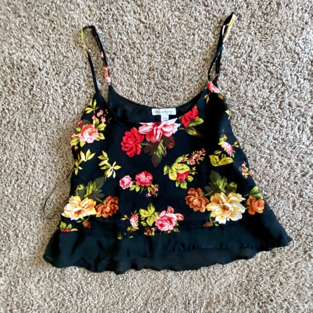 Floral Crop Top